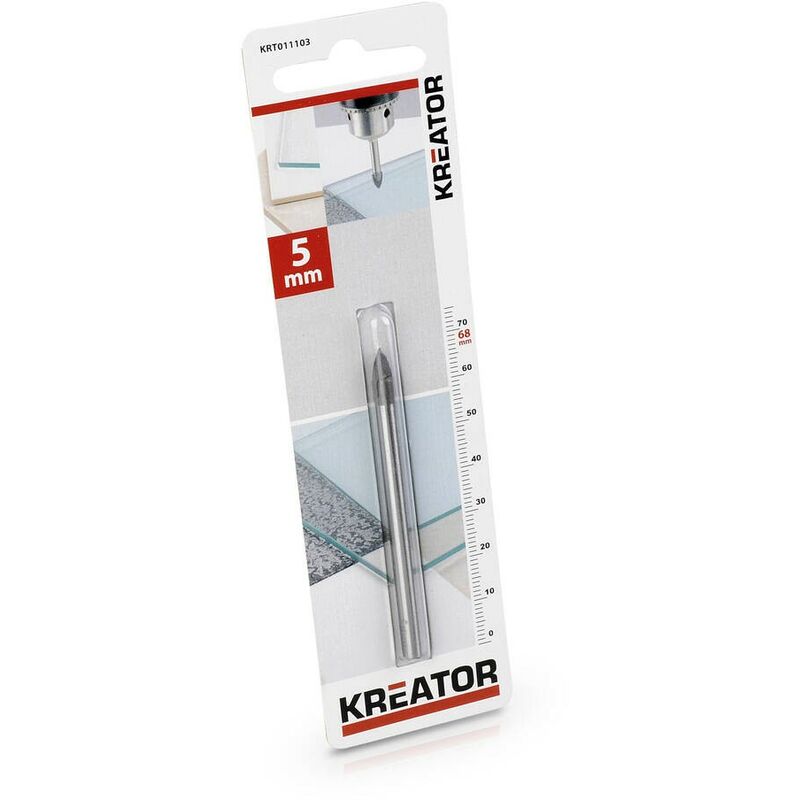 

KRT011103 Broca para cerámica y vidrio 5x68mm - Kreator