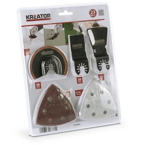 Kreator Lame Multiutensili Set Pezzi 23 Power Plus