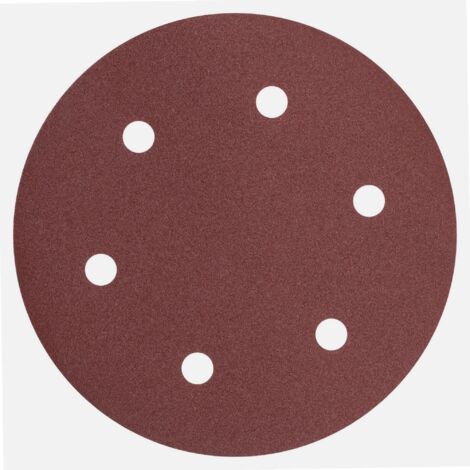 KREATOR Lot de 5 disques auto-aggripants - grain 100 -Ø 225 mm