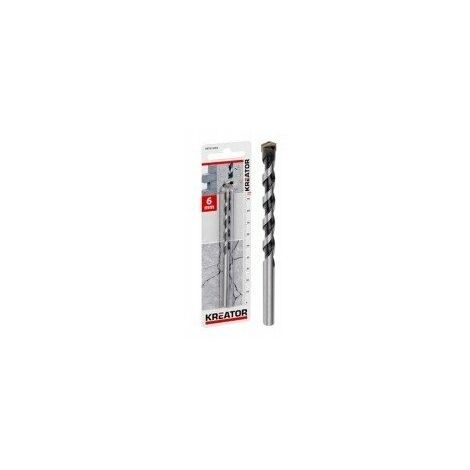 KREATOR Mèche carbure béton Ø 6x100mm