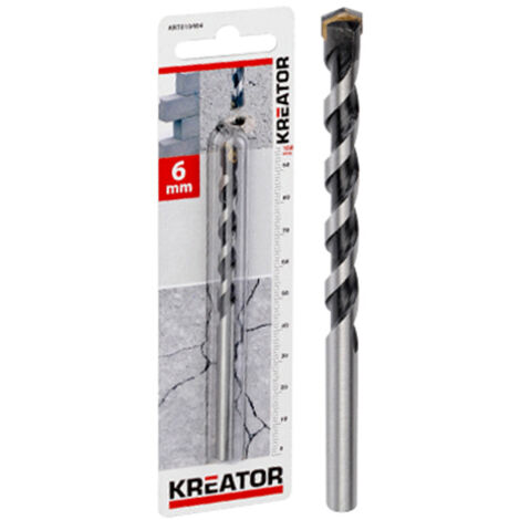 KREATOR Mèche carbure béton Ø 8x400mm
