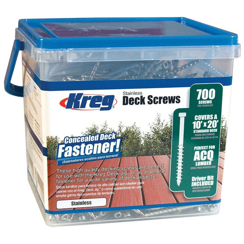 Vis de terrasse Inox - 51 mm - SDK-C2SS-700 - Kreg