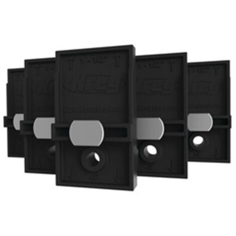 Kreg – Bloc de système de serrage pour rail de guidage – Matériau plastique durable – Mise à angle droit rapide – KKS1030