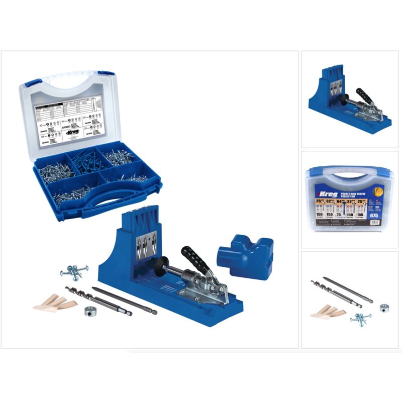 Jig K4 Starter Set ( K4 ) Kit complet d'assemblage pour charpentier - Kreg