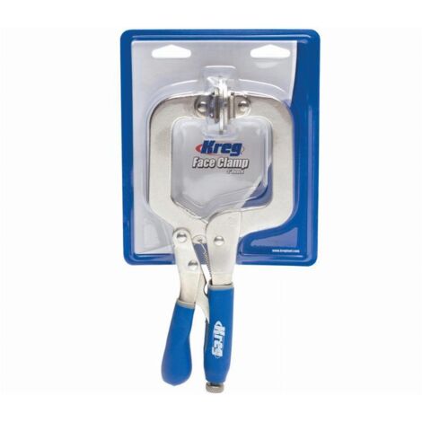 Kreg – Pince étau 76 mm – Capacité de serrage 70 mm – Construction métal robuste – Poignées rembourrées pour confort d'utilisation