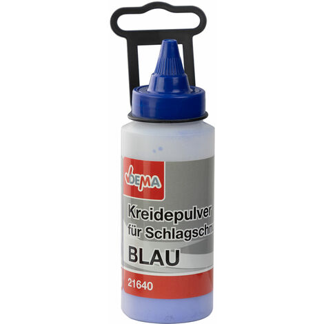 Kreidepulver blau für Schlagschnur 100g