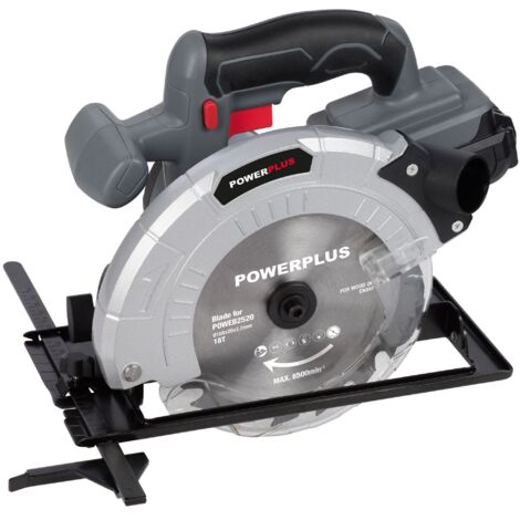 POWERPLUS Kreisäge 165mm mit Akku 18v ohne Akku
