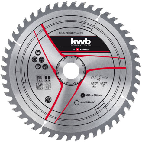 Kreissäge Ø254 x 30 mm 48T EINHELL