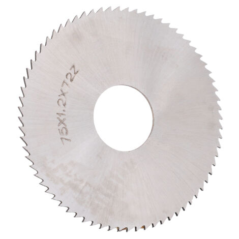 Kreissägeblatt 75 x 1,2 mm, 72 Zähne, HSS (Hochleistungsschnellstahl) für Metallbearbeitung