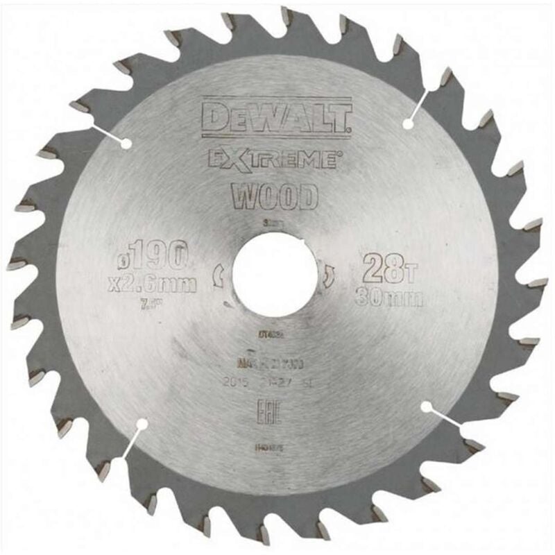 Image of Zubehör - Sägeblatt Holz 184x16 mm, 40 Zähne DT4063 - Dewalt