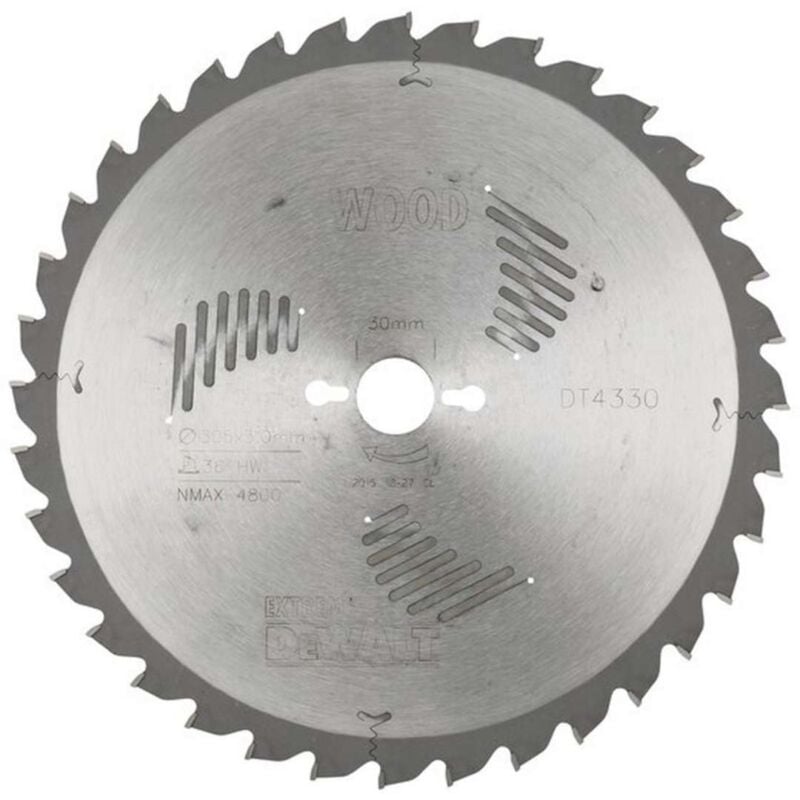 Image of Zubehör - Sägeblatt Holz 305x30 mm, 36 Zähne DT4330 - Dewalt