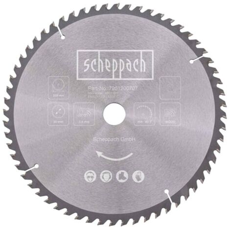 Kreissageblatt 305 mm 60 Zahne fur Holz fur Gehrungssage Scheppach hm305sl