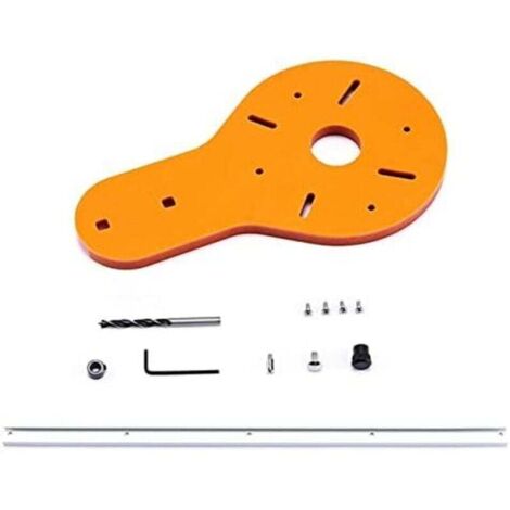 Kreisschneidschablone für elektrische Oberfräse – Holzbearbeitungswerkzeug – Holzbearbeitungszubehör – 1 bis 135 cm