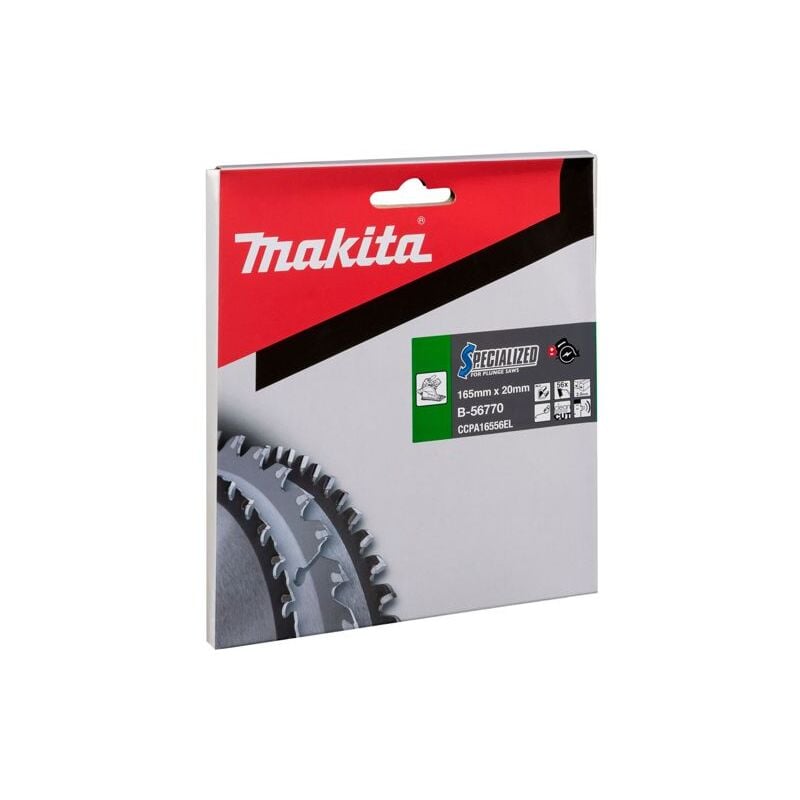 Image of Makita - specialized Sägeblatt 165x20x56Z