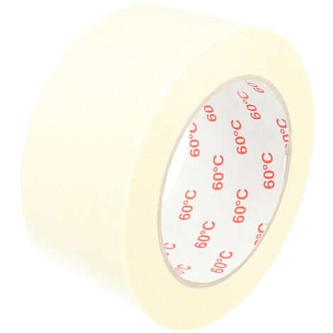 Kreppband 225, flachgekrepptes Papierklebeband 50 mm x 50 m