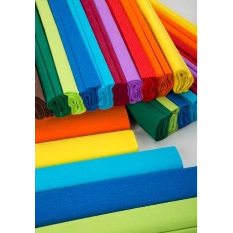 Krepppapier 50x200 Mix 10 Rollen