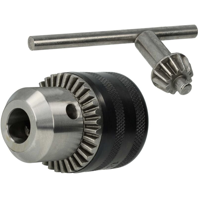 

portabrocas de corona dentada con llave 1,5 - 13mm - 13mm (1/2') x 20 sostituisce 30648 para taladro inalámbrico - Kress