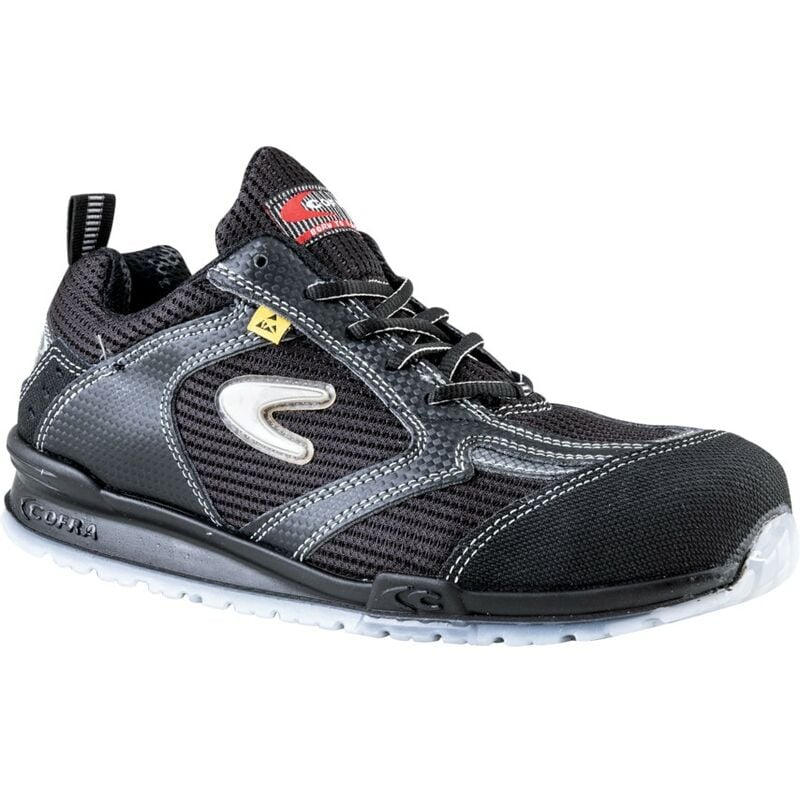 Kress Black esd Safety Trainer Size 9 - Cofra