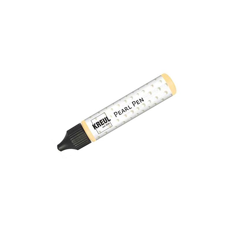 92322 pearl pen crème à base d'eau pour un effet nacré décoration sur papier, carton et textiles 29 ml - Kreul