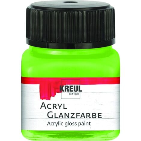 Kreul Acryl Glanzfarbe lindgrün 20 ml 4000798792176 Kreul Acryl Glanzfarbe Acryl Glanzfarbe Glanzfarbe Kreul