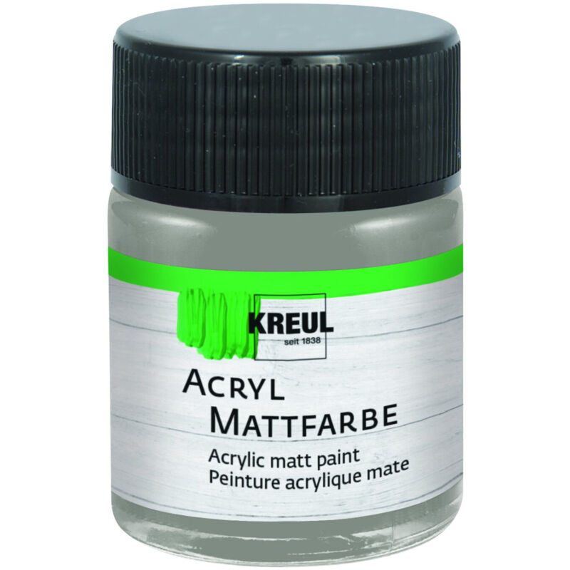 Acryl Mattfarbe Blaugrau 50 Ml Künstlerfarben - Kreul