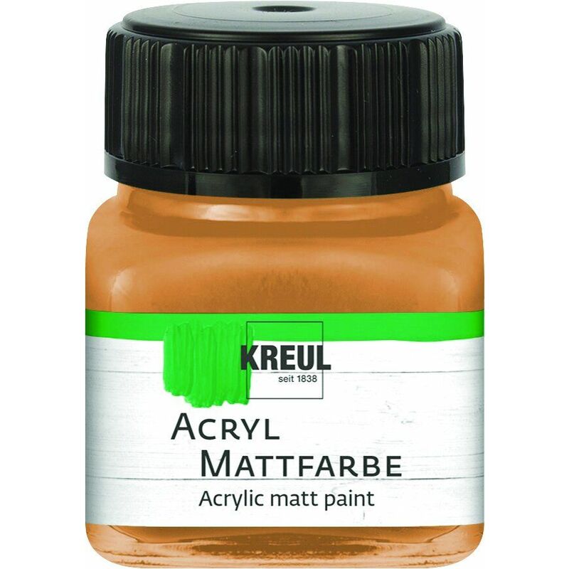 Acryl Mattfarbe Ocker 20 Ml Künstlerfarben - Kreul