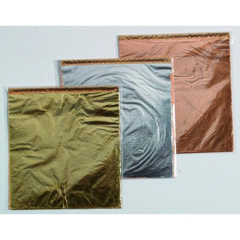 Blattmetall Kupfer, 6 Blatt, 140 X 140 Mm Künstlerfarben - Kreul