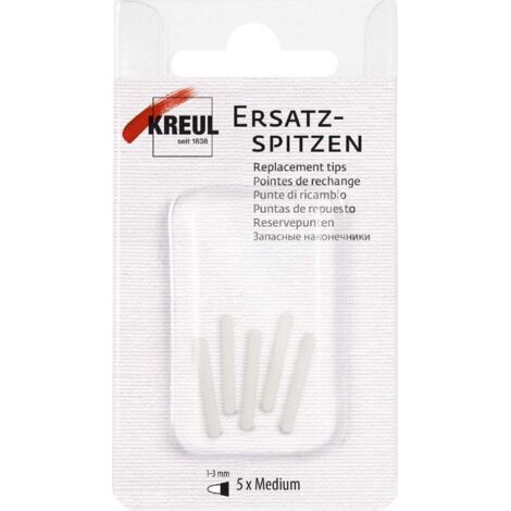 Kreul Ersatz-Spitzen Medium 1-3 mm Ersatz-Spitzen