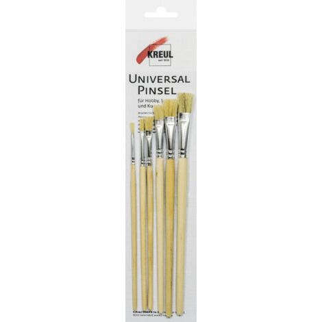 Kreul Hobby Line Universalpinsel 6er Set Pinsel & Stifte