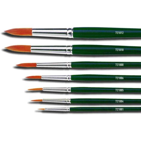Kreul Pinsel Basic feines Nylon rund spitz Gr. 0 Pinsel