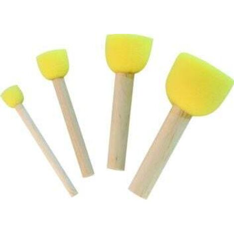 Kreul Schwammstupf-Pinsel 4er-Set Pinsel