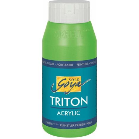 Kreul Solo Goya Triton Acrylic gelbgrün 750 ml Textilfarbe