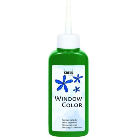 Kreul Window Color dunkelgrün 80 ml Bastelfarben
