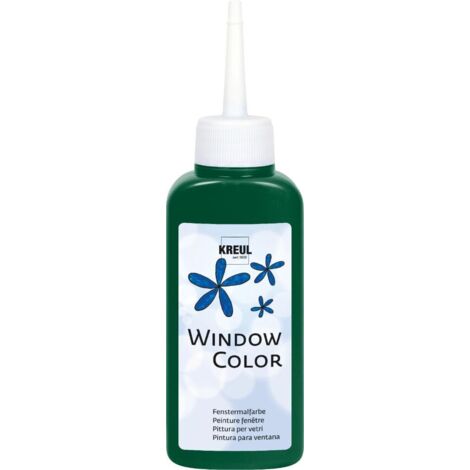 Kreul Window Color moosgrün 80 ml Bastelfarben