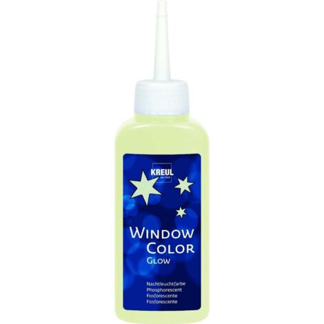 Kreul Window Color Nachtleuchtfarbe 80 ml Bastelfarben