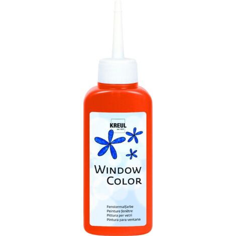 Kreul Window Color orange 80 ml Bastelfarben