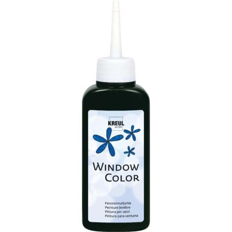 Kreul Window Color schwarz 80 ml Bastelfarben