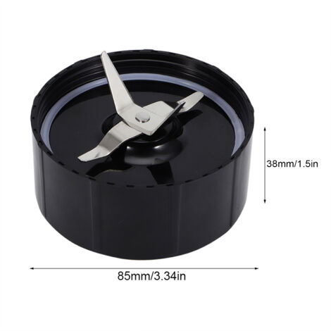 Kreuzmesser für Mixer und Standmixer 250 W, 2 Stück, ABS und Edelstahl, 85 mm