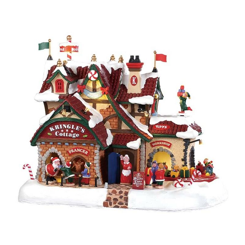 Lemax - Kringle's Cottage, With 4.5V Adaptor Cod. 95462
