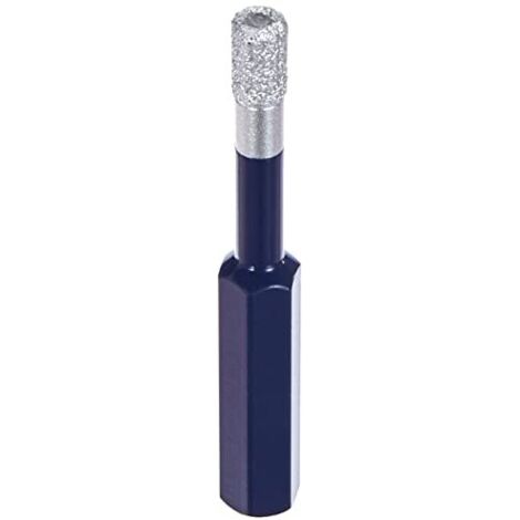 Krino 031220600 - Fresa Diamantata KERAMASTER Plus per Gres, Ceramica e Piastrelle, Foratura a Secco - 6 mm