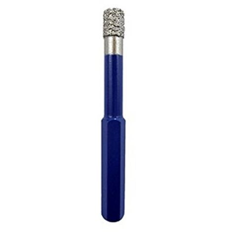 Krino 031221000 Fresa Diamantata Keramaster Plus per Gres, Ceramica e Piastrelle, Acciaio, 10 mm