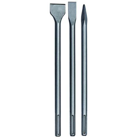 Krino 03281121 - Set Misto di Scalpelli SDS Max, 3 Pezzi