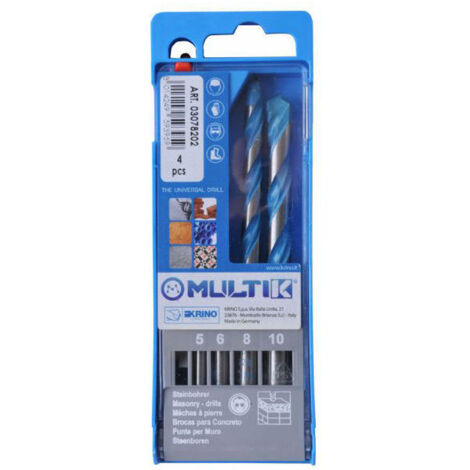 Krino 10 03078 Punte Multik Sr 4 Pezzi 5mm