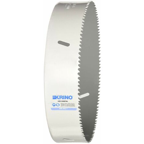Krino 2106010000 - Seghe a Tazza Bimetalliche HSS a Dentatura Variabile, Grigio - Ø 100 mm