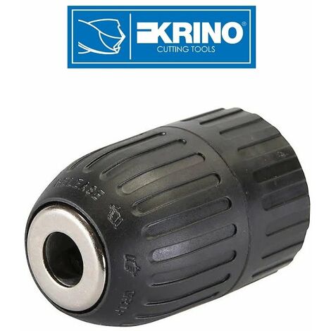 KRINO 28058 MANDRINO AUTOSERRANTE 3/8" NO CHIAVE PER ELETTROUTENSILI REVERSIBILI