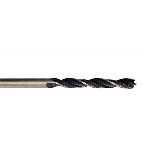 KRINO - PUNTA CILINDRICA PER TRAPANO - PER FORATURA PROFESSIONALE LEGNO - Ø12MMx245MM