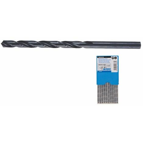 Krino Punta Elicoidale Ferro Hss Rettificata 'Serie Lunga'  Mm 7 X 156 Cf. 5 Pz