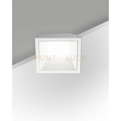 KRIS INCASSO QUADRATO BIANCO 4000K 950LM 8W DIMMERABILE
