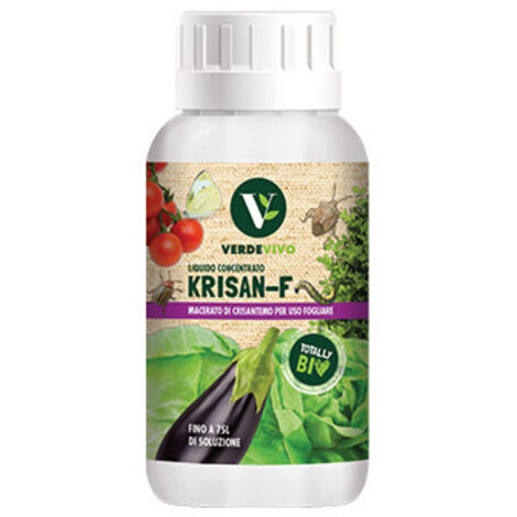 Krisan F - Insetticida Piante al Piretro Naturale 150 ml VERDEVIVO