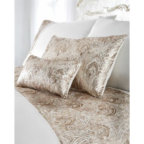 Grey rose clearance gold cushions